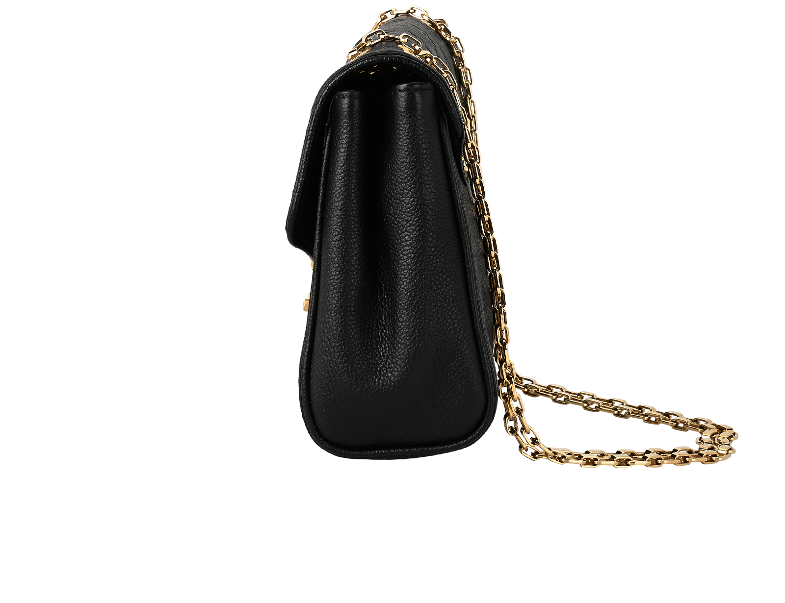 Saint Germain PM, &pound;1,200, Handbags, Black, Leather, Bottom view